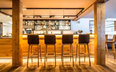 Genuss an der Hotelbar